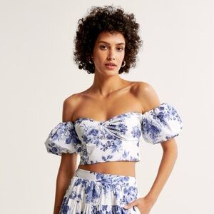 NWT Abercrombie Purple Top Size S